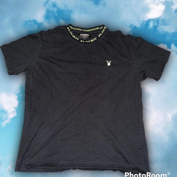 Pacsun x Playboy green ringer tee - Picture 4 of 4